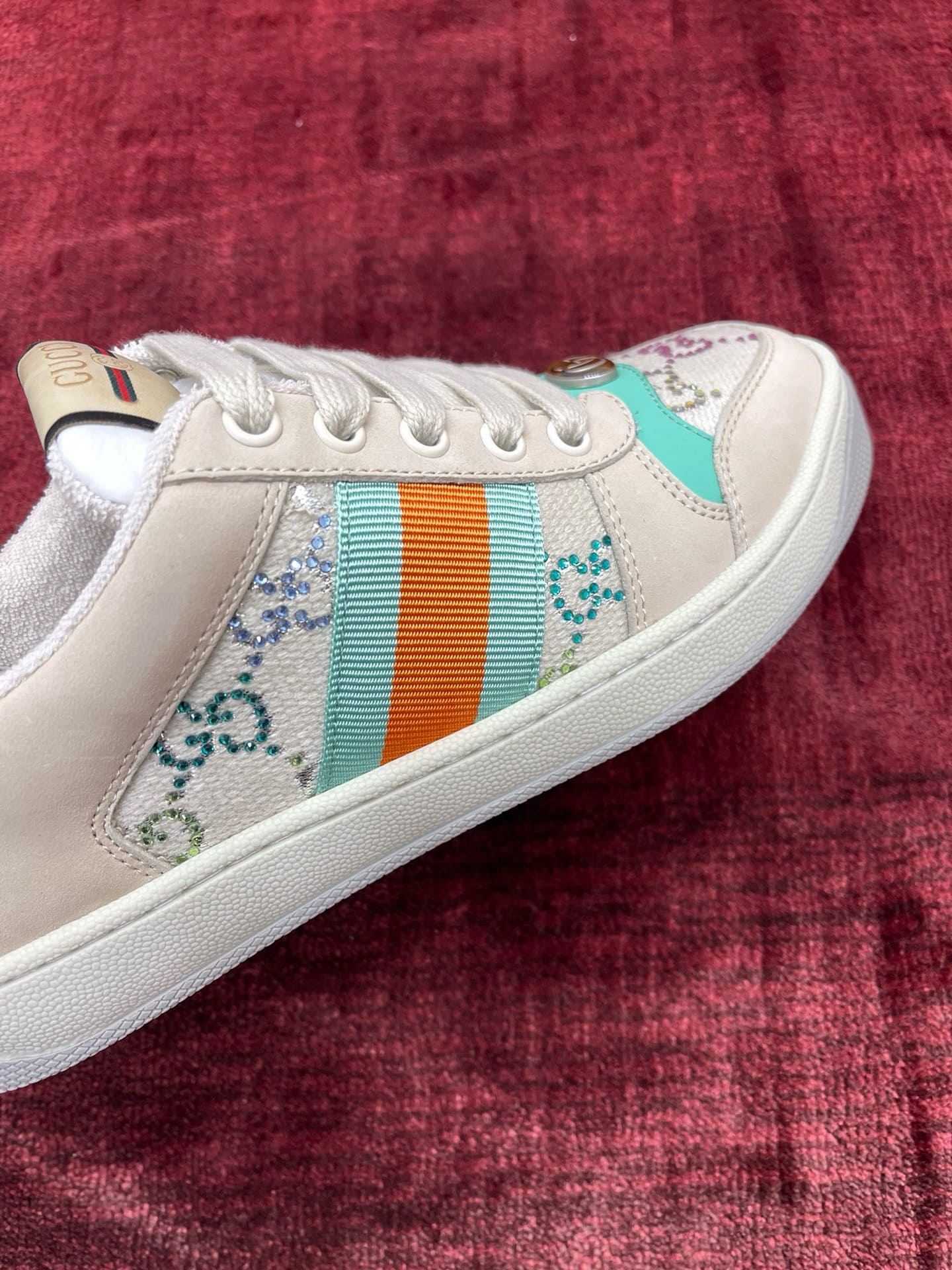 GIÀY GUCCI SCREENER UNISEX HIGH TOP QUALITY SHOES AAA