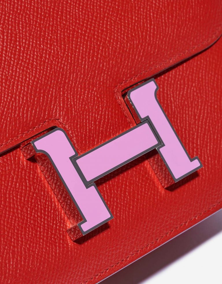TÚI Hermès Constance 18 Epsom Rouge De Coeur Mauve Silvestre