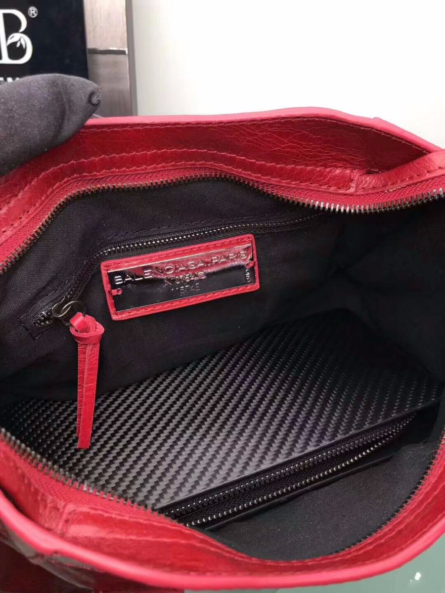 TÚI Balenciaga Classic City Top Handle and Should Bag-Red