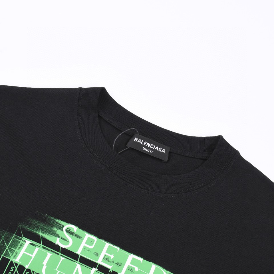 ÁO BALENCIAGA T SHIRT BLACK