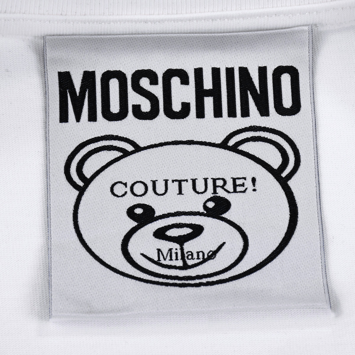 ÁO MOSCHINO TEDDY T SHIRT WHITE