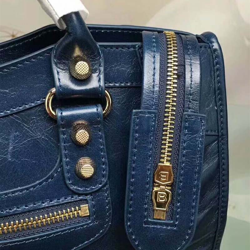 TÚI Balenciaga Women Small Size Lambskin Hand Carry And Shoulder Bag