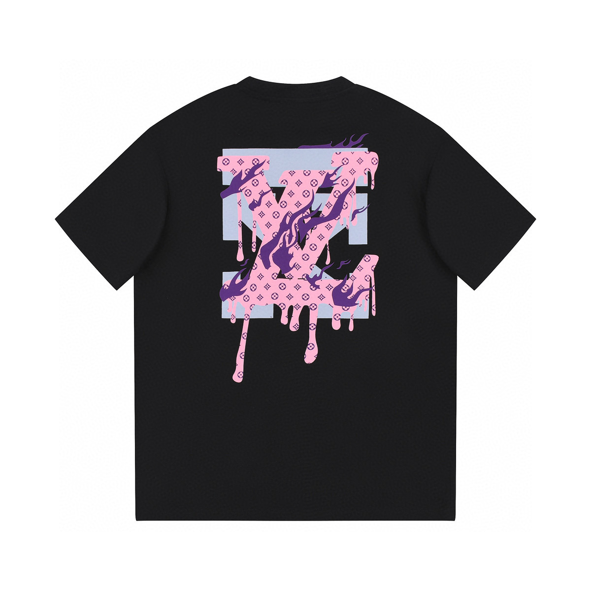 ÁO LOUIS VUITTON print cotton jersey T-shirt