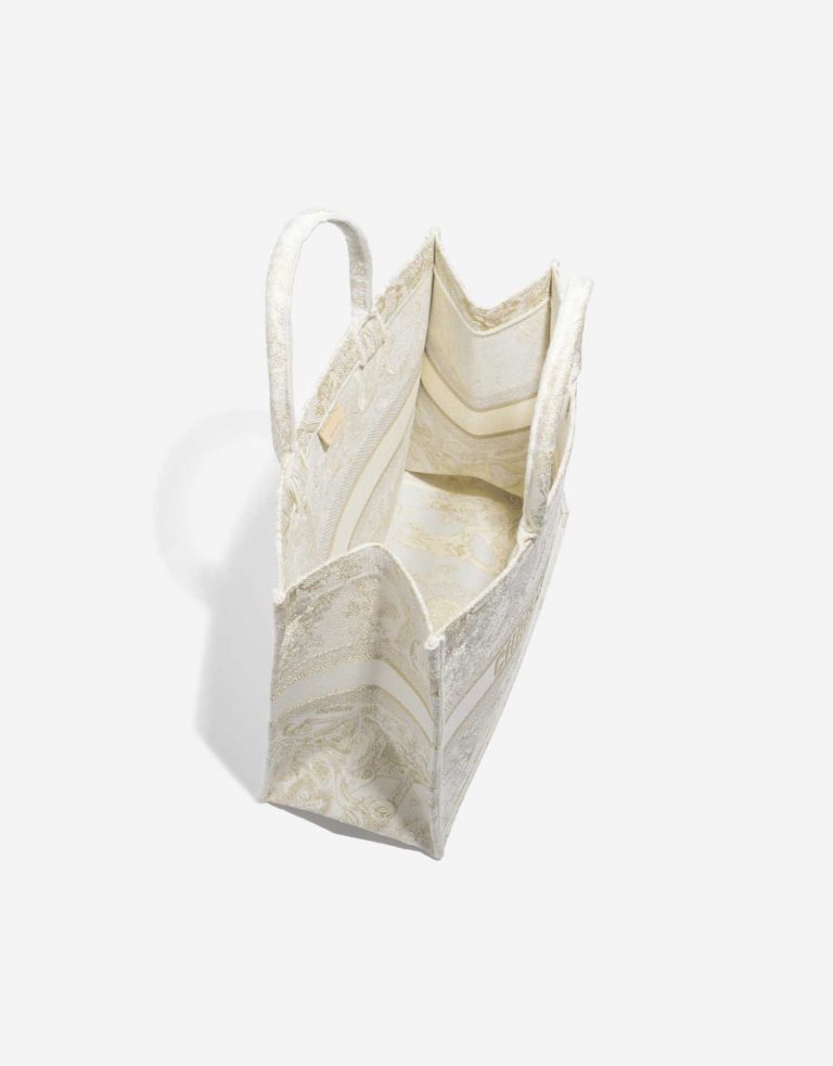 TÚI Dior Book Tote Large Canvas Beige Gold