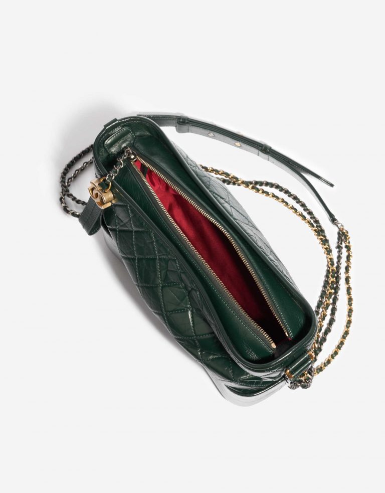 TÚI Chanel Gabrielle Large Aged Calf Green