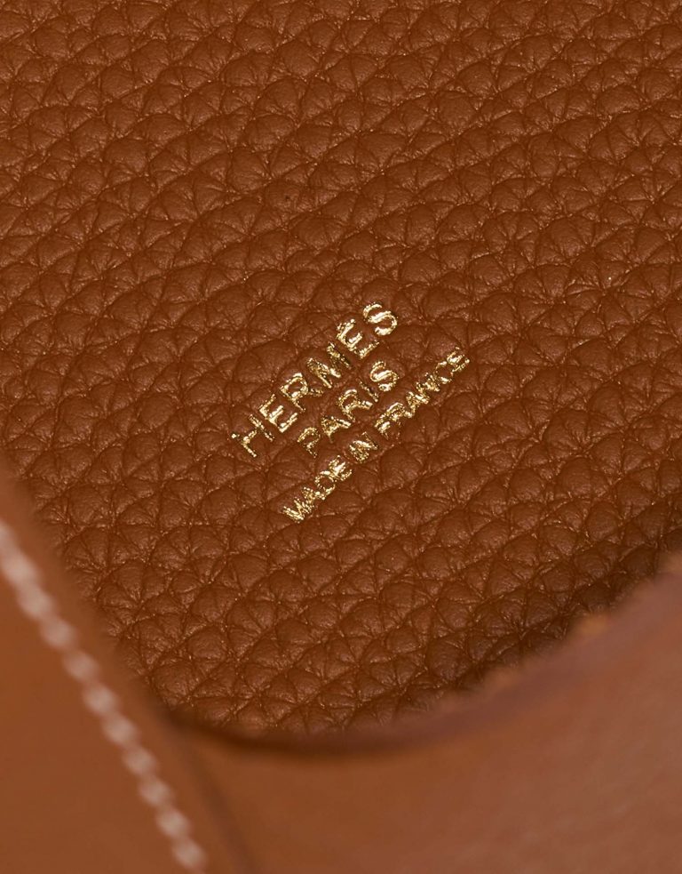 TÚI Hermès Picotin 18 Taurillon Clémence Gold