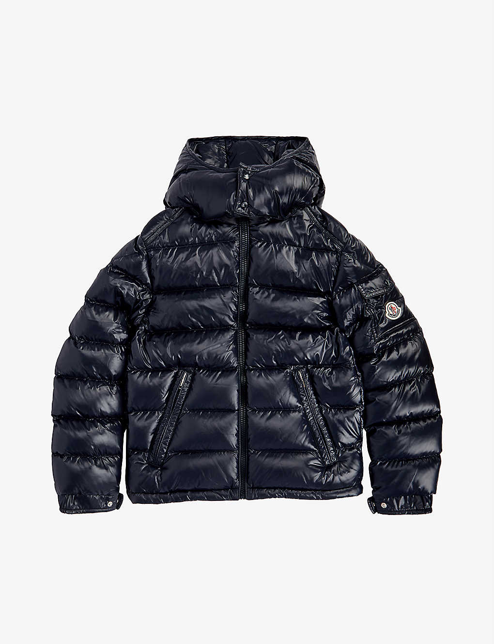 ÁO MONCLER Maya padded shell-down jacket 4-14 years