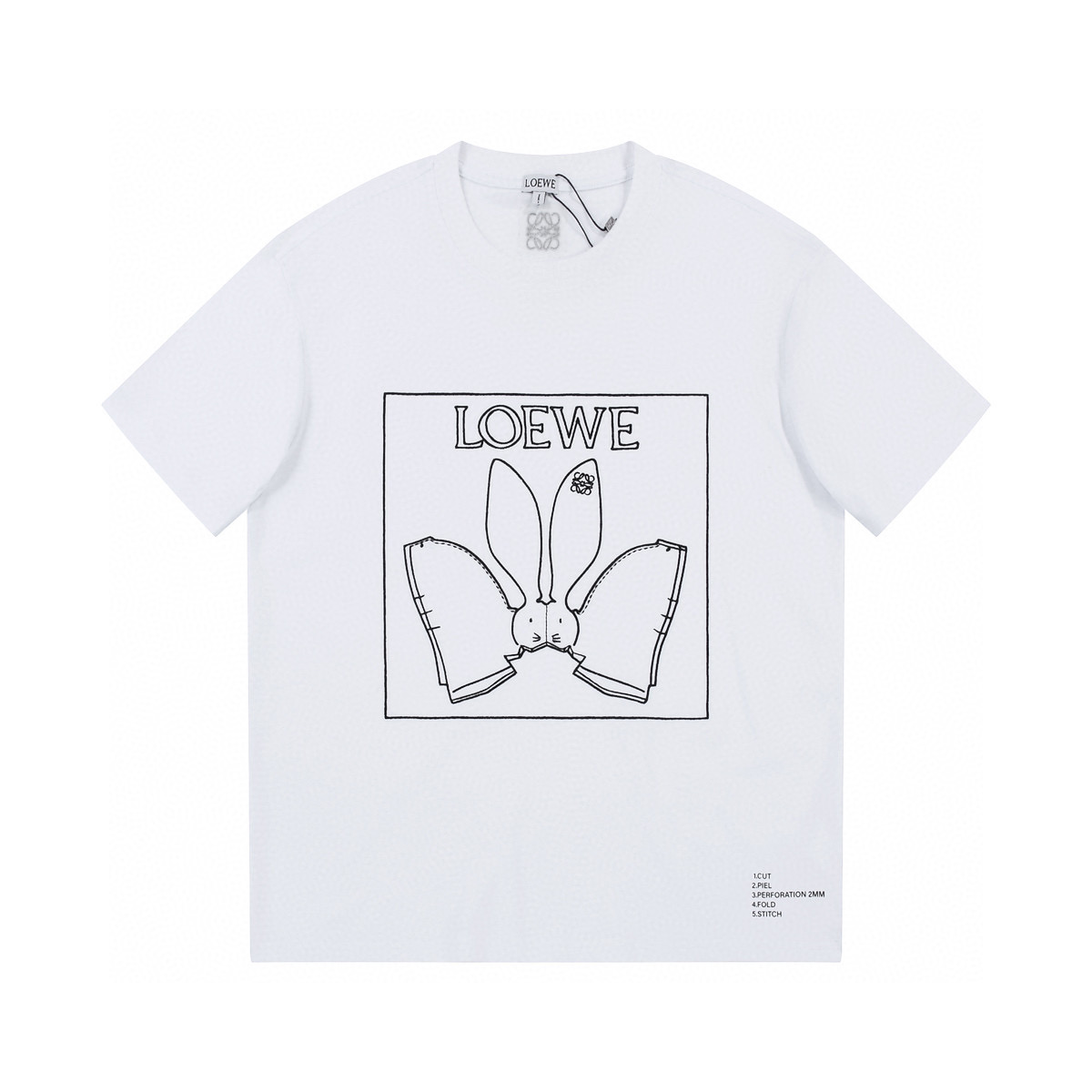 ÁO LOEWE SPAIN print cotton jersey T-shirt