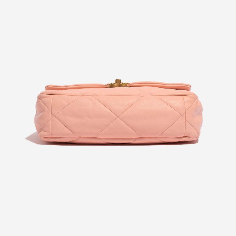TÚI Chanel 19 Flap Bag Large Lamb Peach