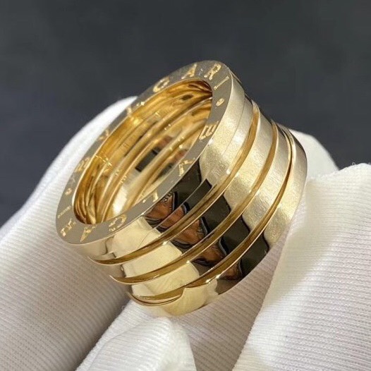 NHẪN BVLGARI B ZERO 1 FIVE BAND ANNIVERSARY YELLOW GOLD 18K BẢN KỈ NIỆM