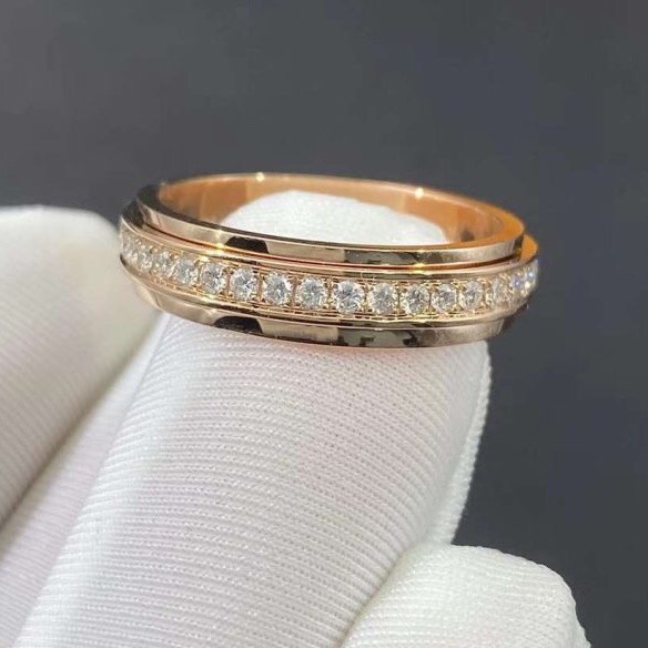 NHẪN PIAGET POSSESSION WEDDING DIAMOND RING ROSE GOLD 18K