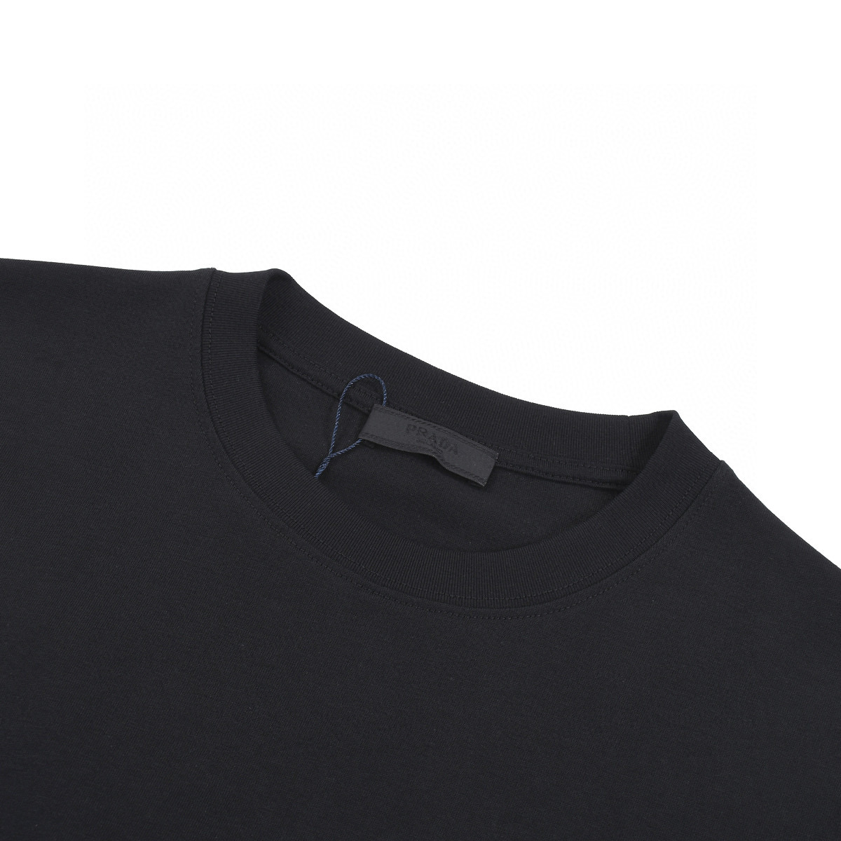 ÁO PRADA print cotton jersey T-shirt