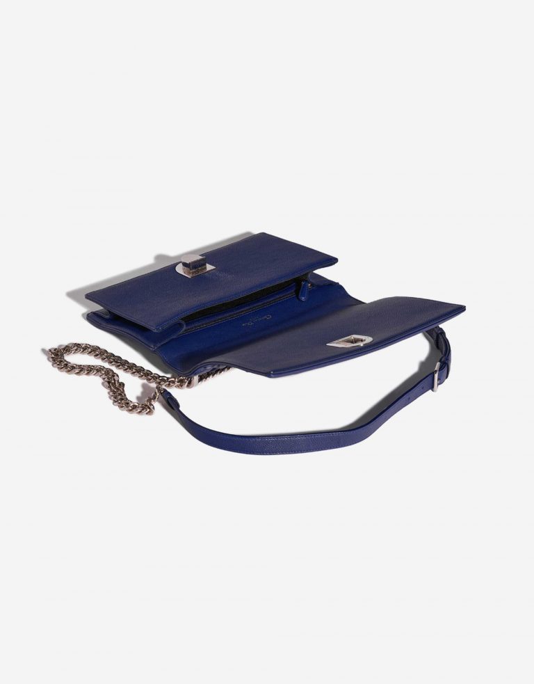 TÚI DIOR Diorama Medium Calf Dark Blue