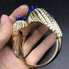 Vòng tay Cactus de Cartier đá Lapis Lazuli kim cương vàng hồng 18K