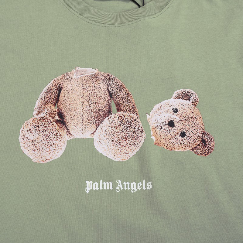 ÁO PALM ANGELS print cotton jersey T-shirt
