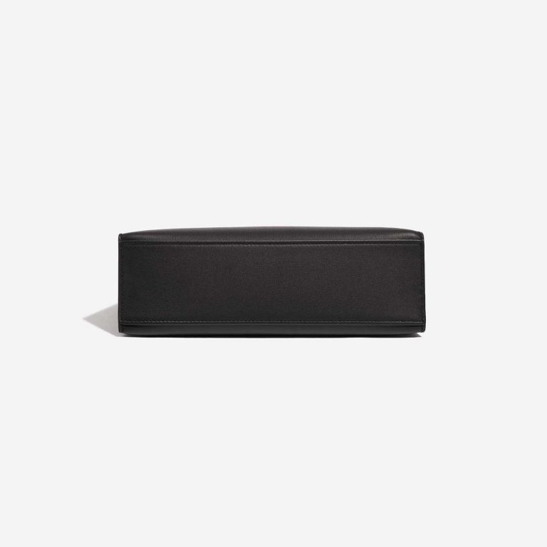 TÚI Hermès Kelly Pochette Swift Black Gold Buckle khóa vàng