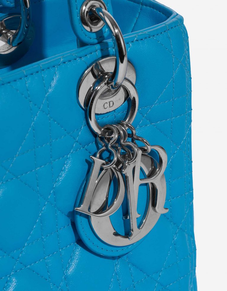 TÚI Dior Lady Medium Calf Blue