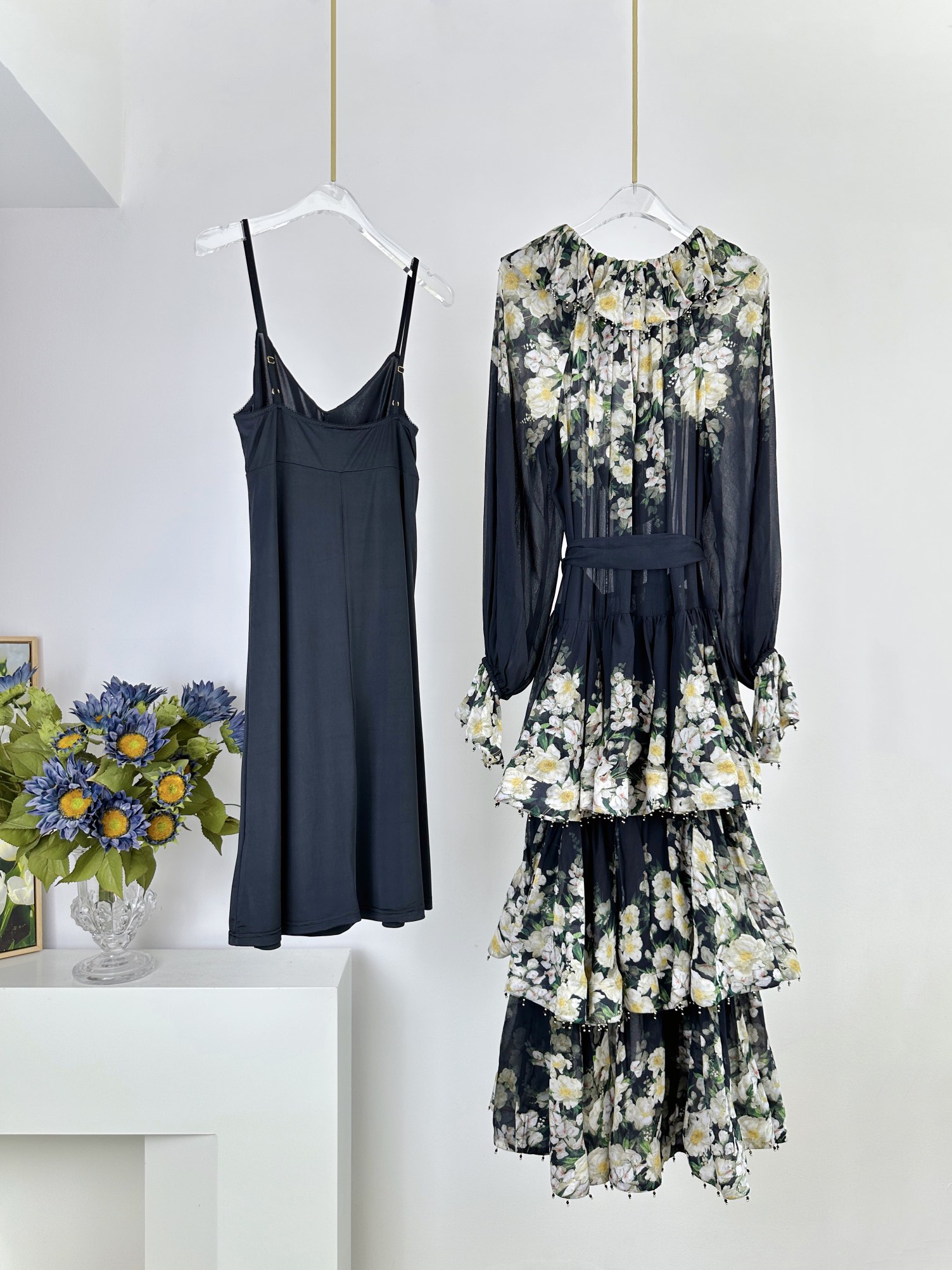 VÁY ZIMMERMANN Camellia Flower Vintage Dress