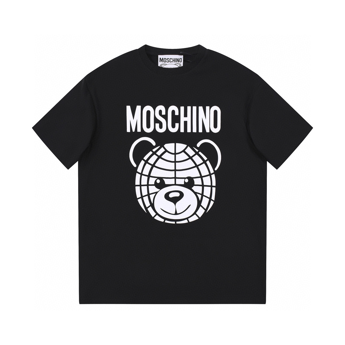 ÁO MOSCHINO print cotton jersey T-shirt