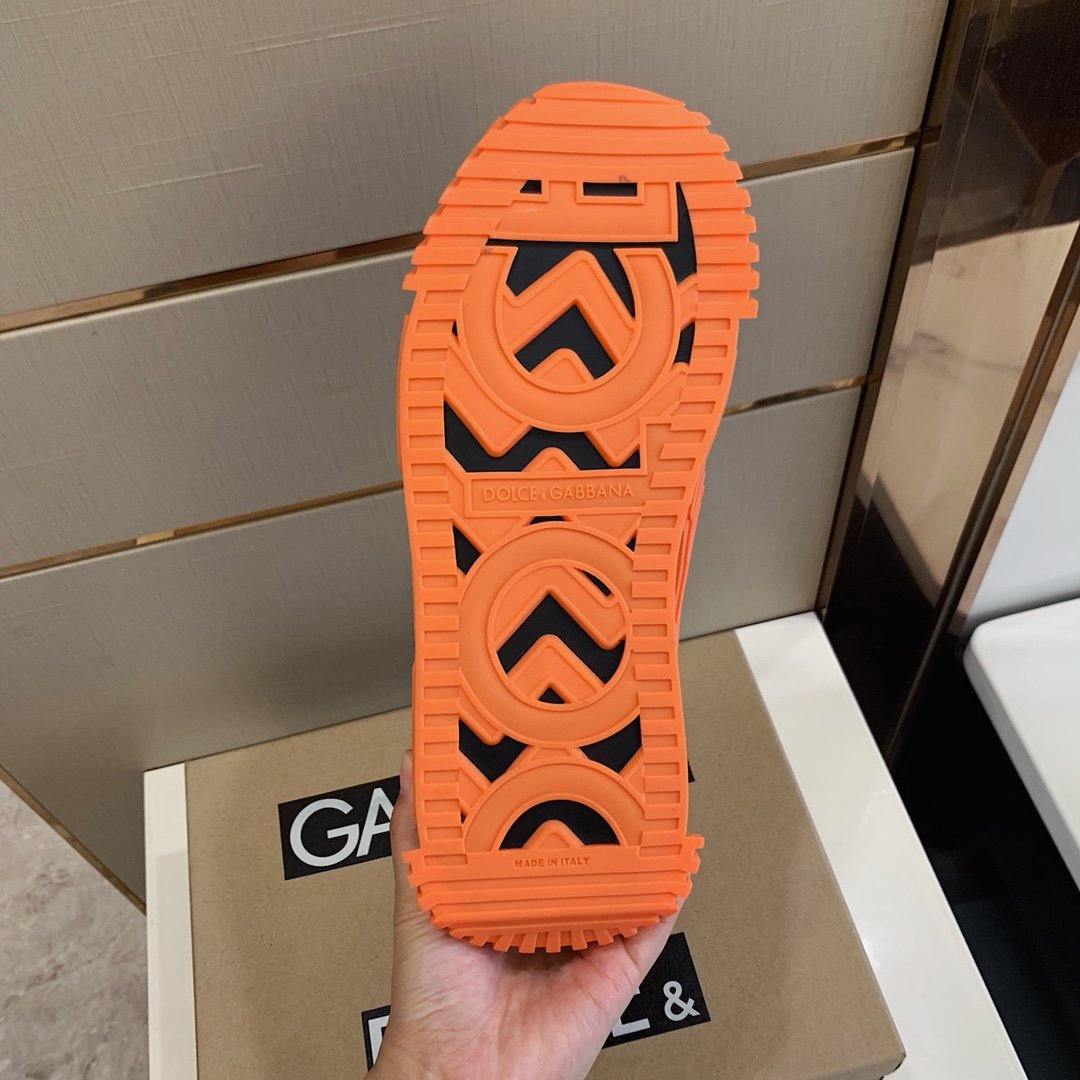 GIÀY DOLCE & GABBANA ORANGE SNEAKERS