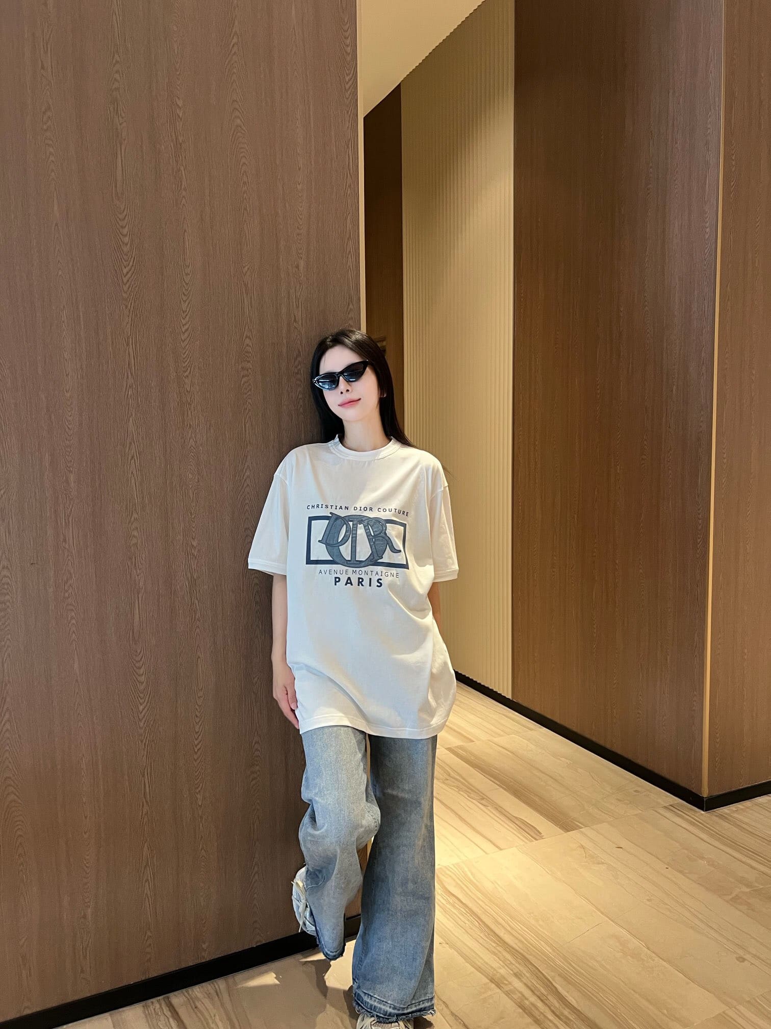 ÁO DIOR T SHIRT MÀU TRẮNG UNISEX