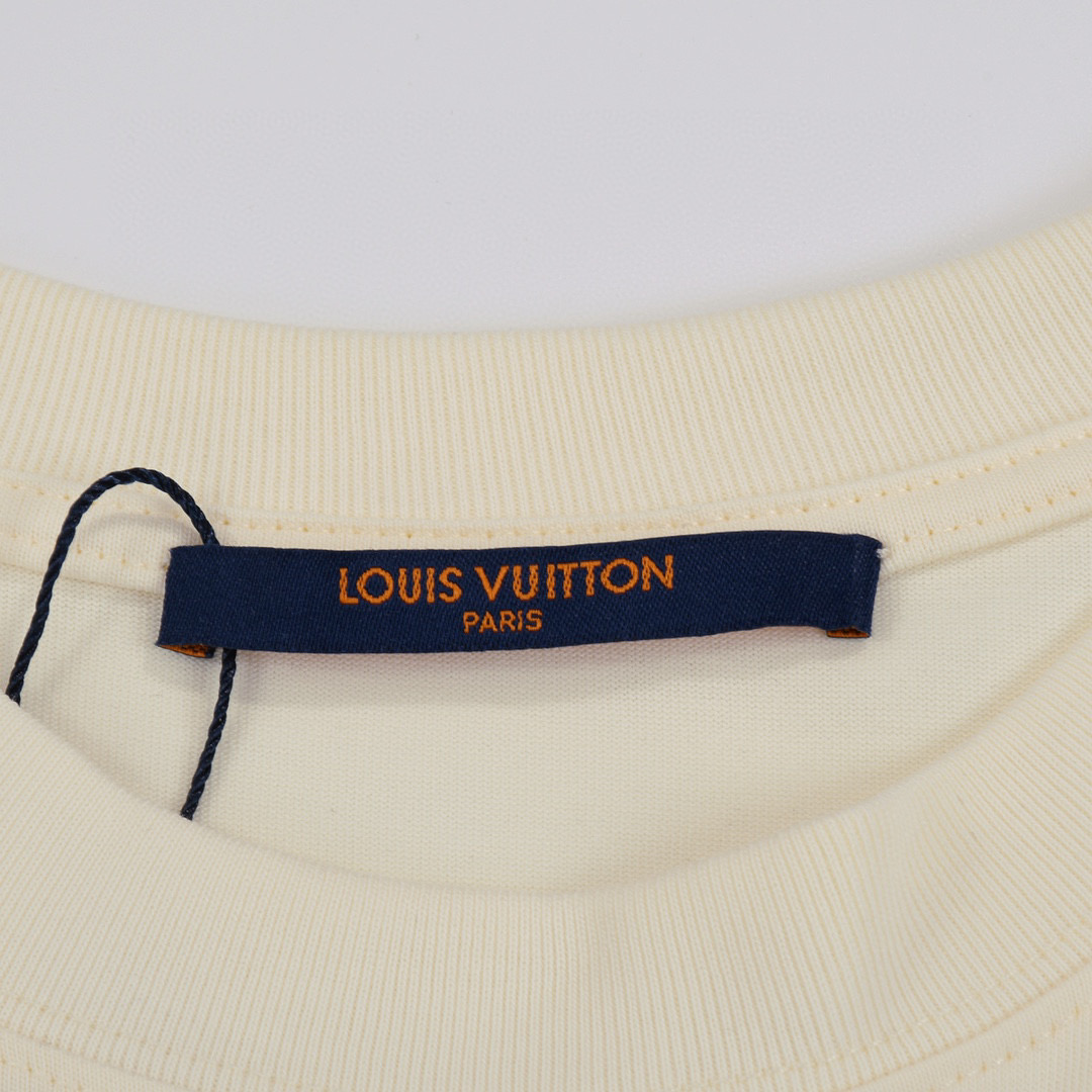 ÁO LOUIS VUITTON NIGO T SHIRT WHITE