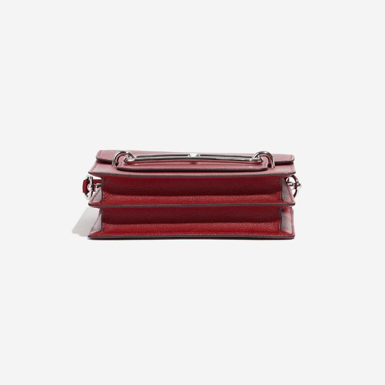 TÚI Hermès Roulis 18 Evercolor Rouge Grenat