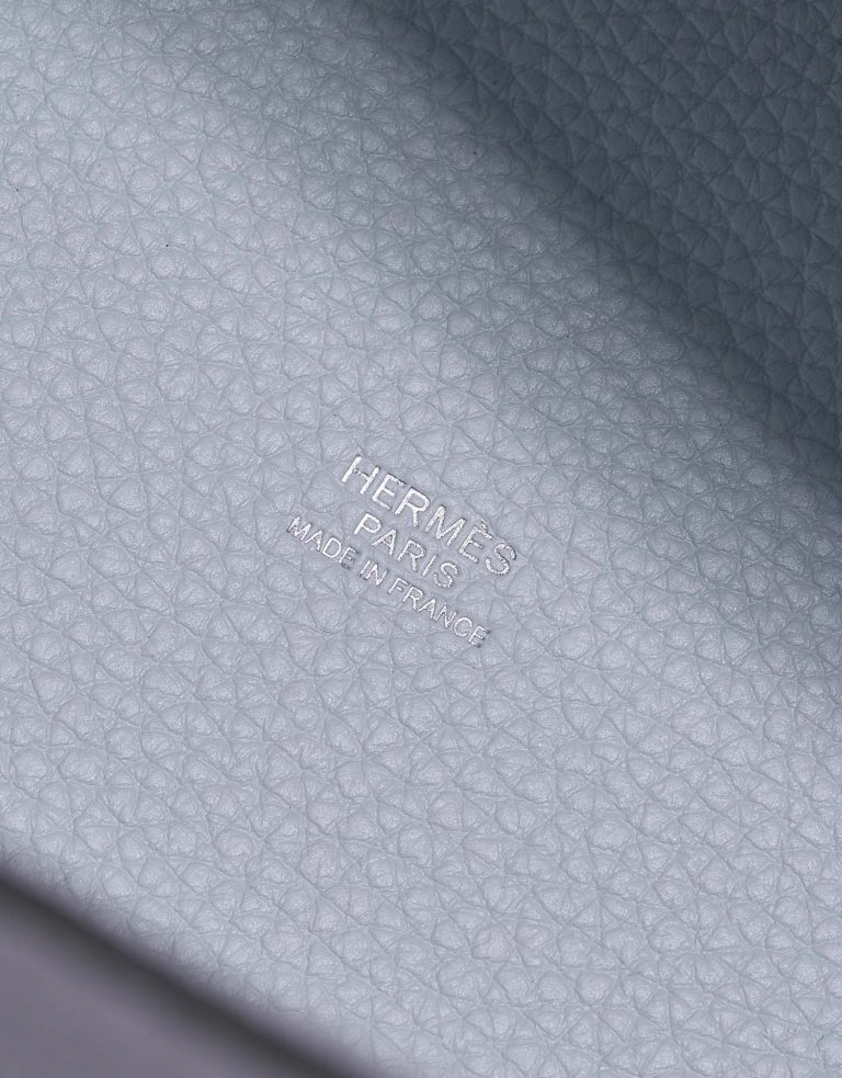 TÚI Hermès Picotin 22 Taurillon Clemence Blue Pale