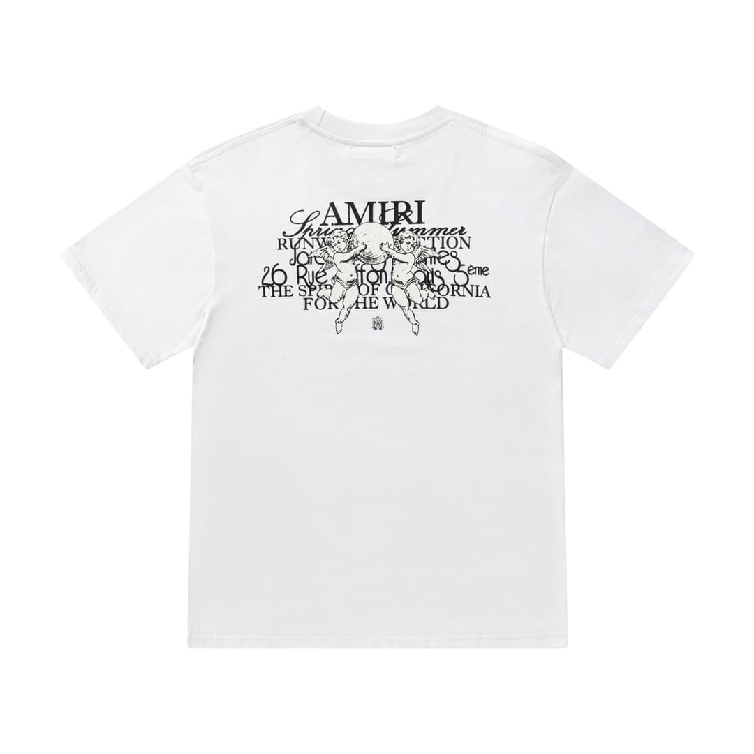 ÁO AMIRI T SHIRT MÀU TRẮNG UNISEX