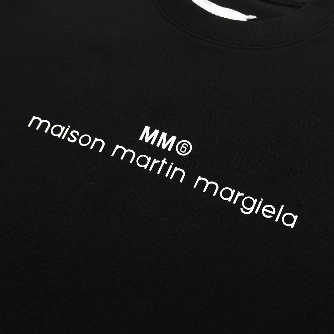ÁO Maison Margiela print cotton jersey T-shirt