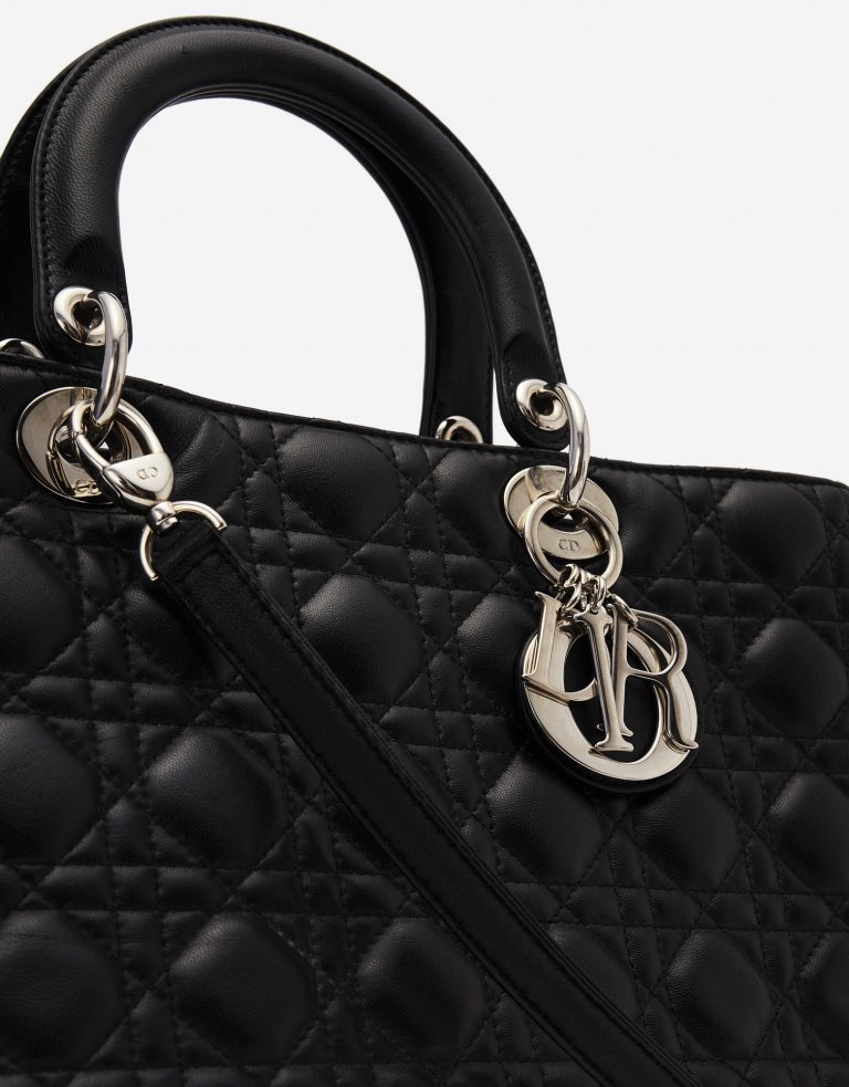 TÚI Dior Lady Large Calf Black