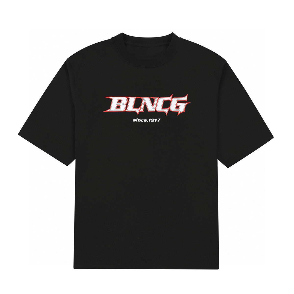 ÁO BALENCIAGA print cotton jersey T-shirt