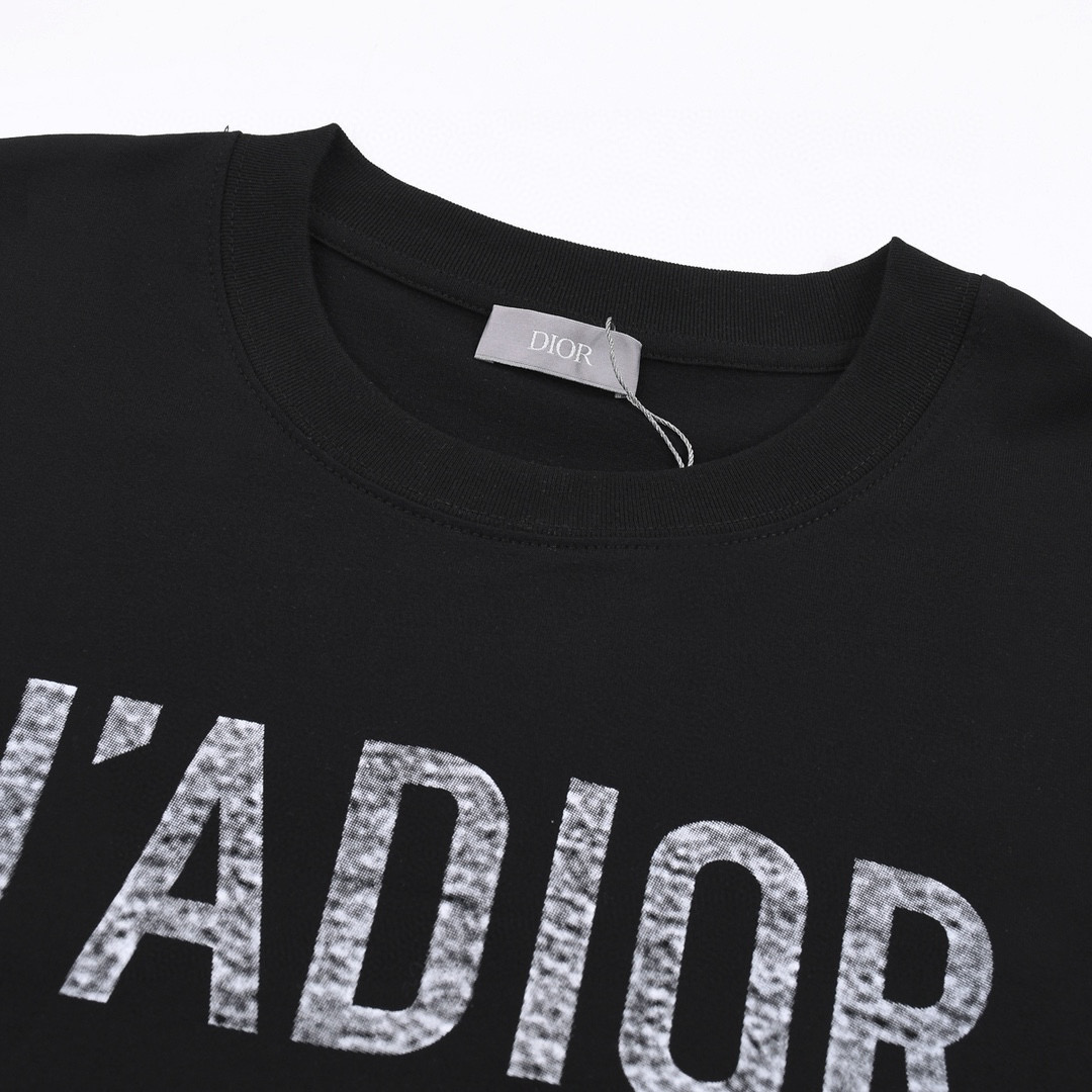 ÁO CHRISTIAN DIOR J'ADIOR 8 T SHIRT BLACK