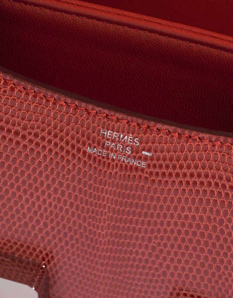 TÚI Hermès Constance 18 Salvator Lizard Sanguine da thằn lằn