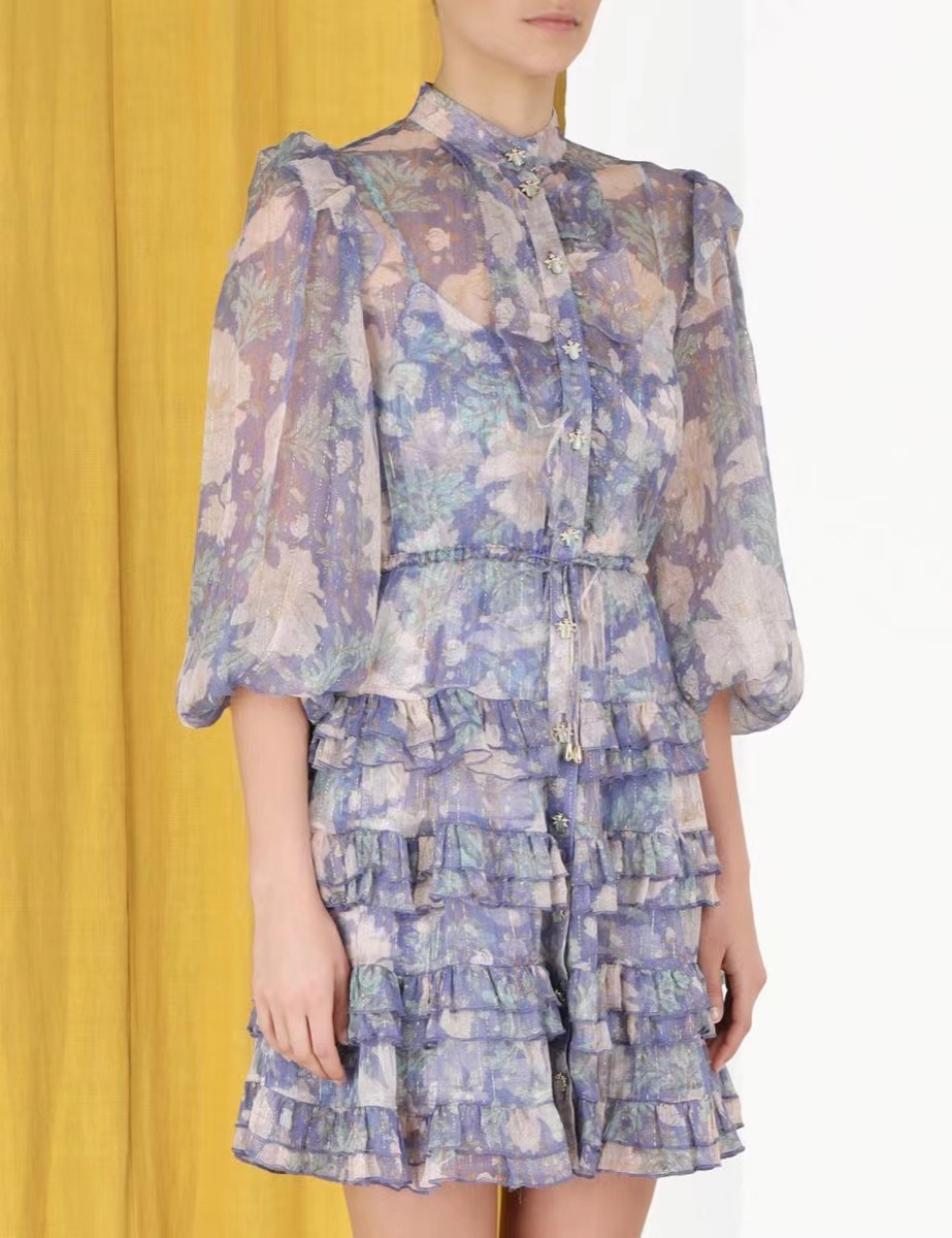 VÁY ZIMMERMANN Flower Vintage Dress
