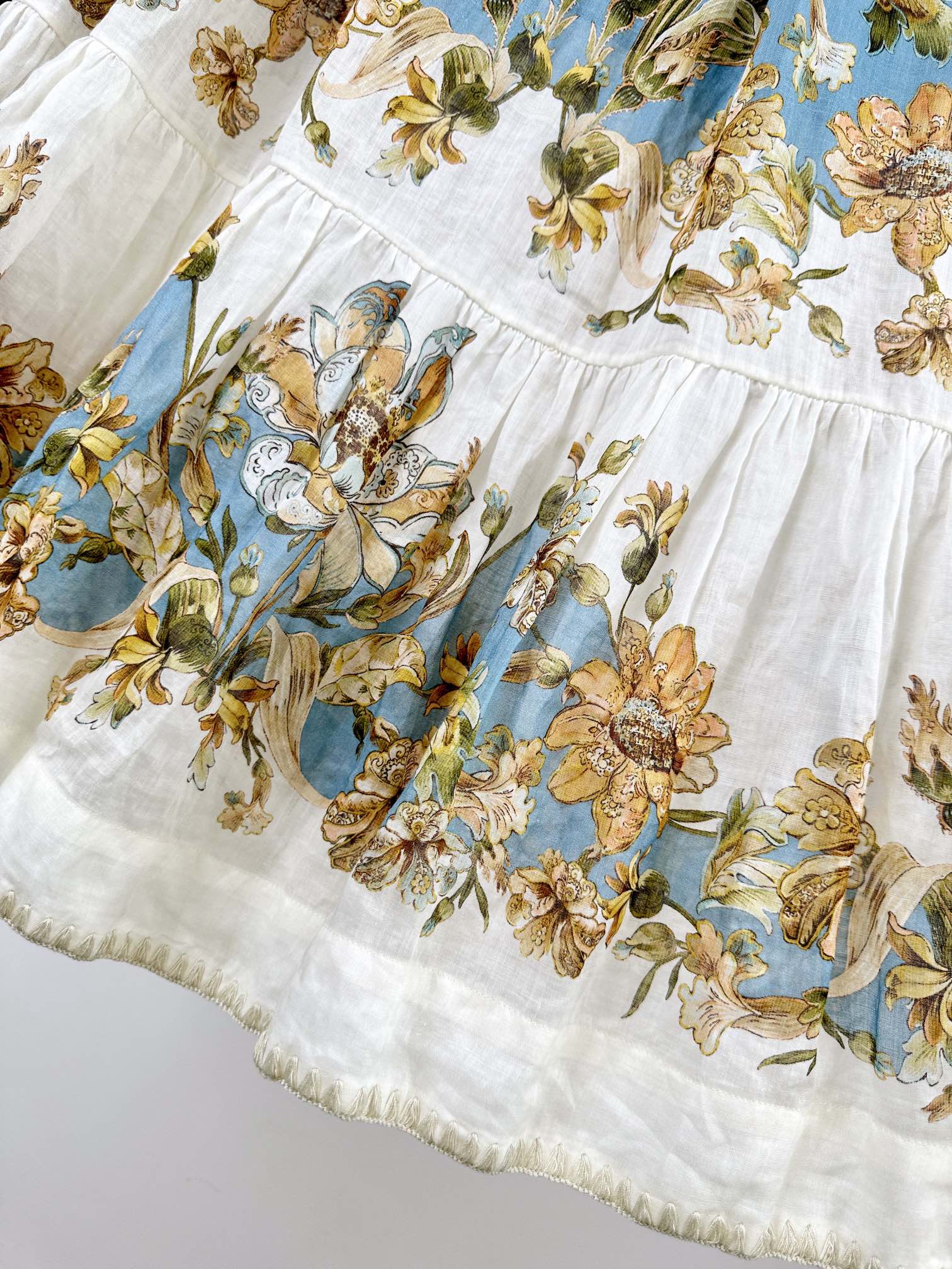 VÁY ZIMMERMANN Flower Long Vintage Dress