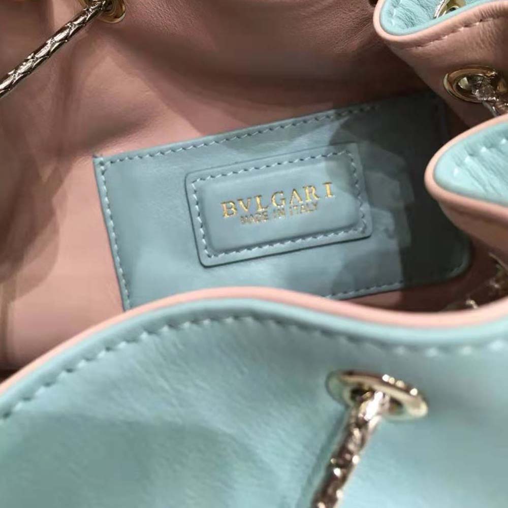 TÚI Bvlgari Women Serpenti Forever Bucket Bag-Aqua