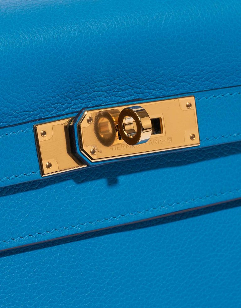 TÚI Hermès Kelly 32 Evercolour Blue Frida Gold Buckle khóa vàng