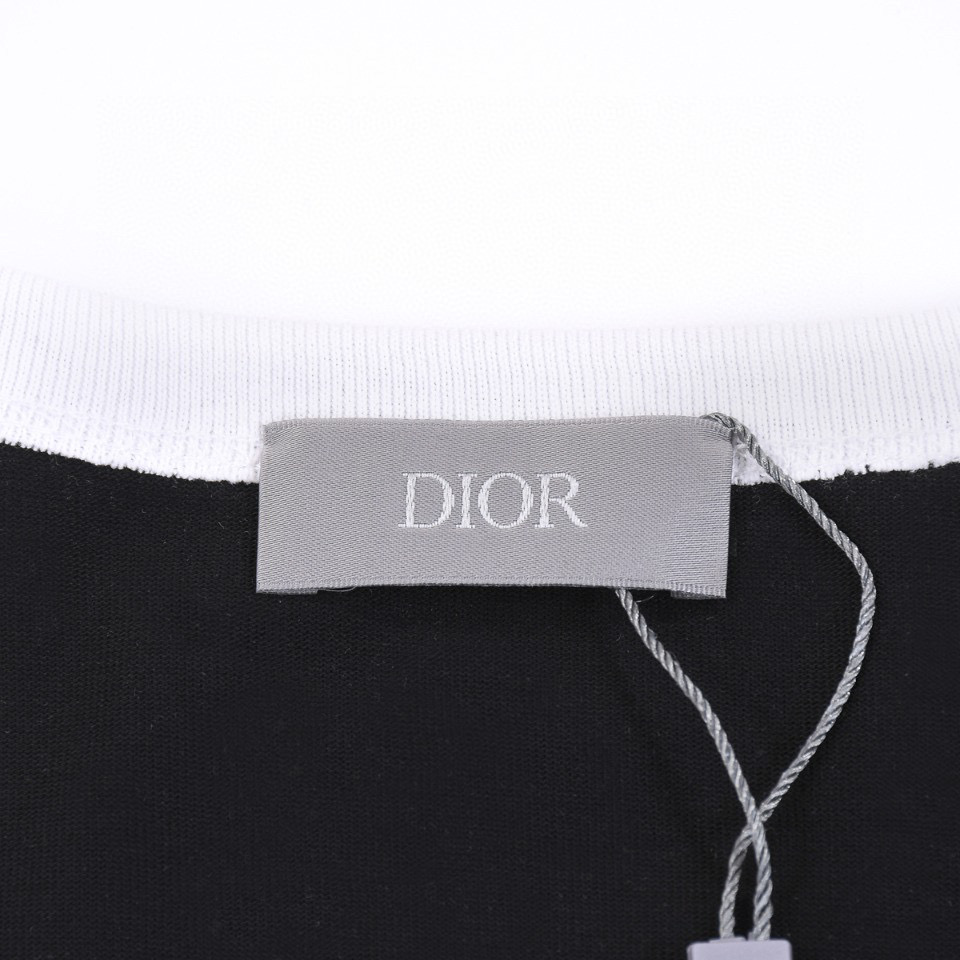 ÁO CHRISTIAN DIOR print cotton jersey T-shirt