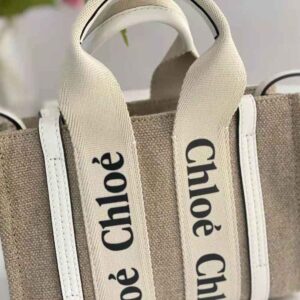 TÚI Chloe Women Mini Woody Tote Bag-Brown