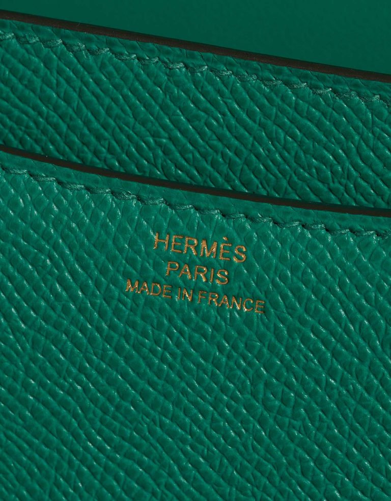 TÚI Hermès Constance 18 Espom Vert Jade Gold Buckle khóa vàng