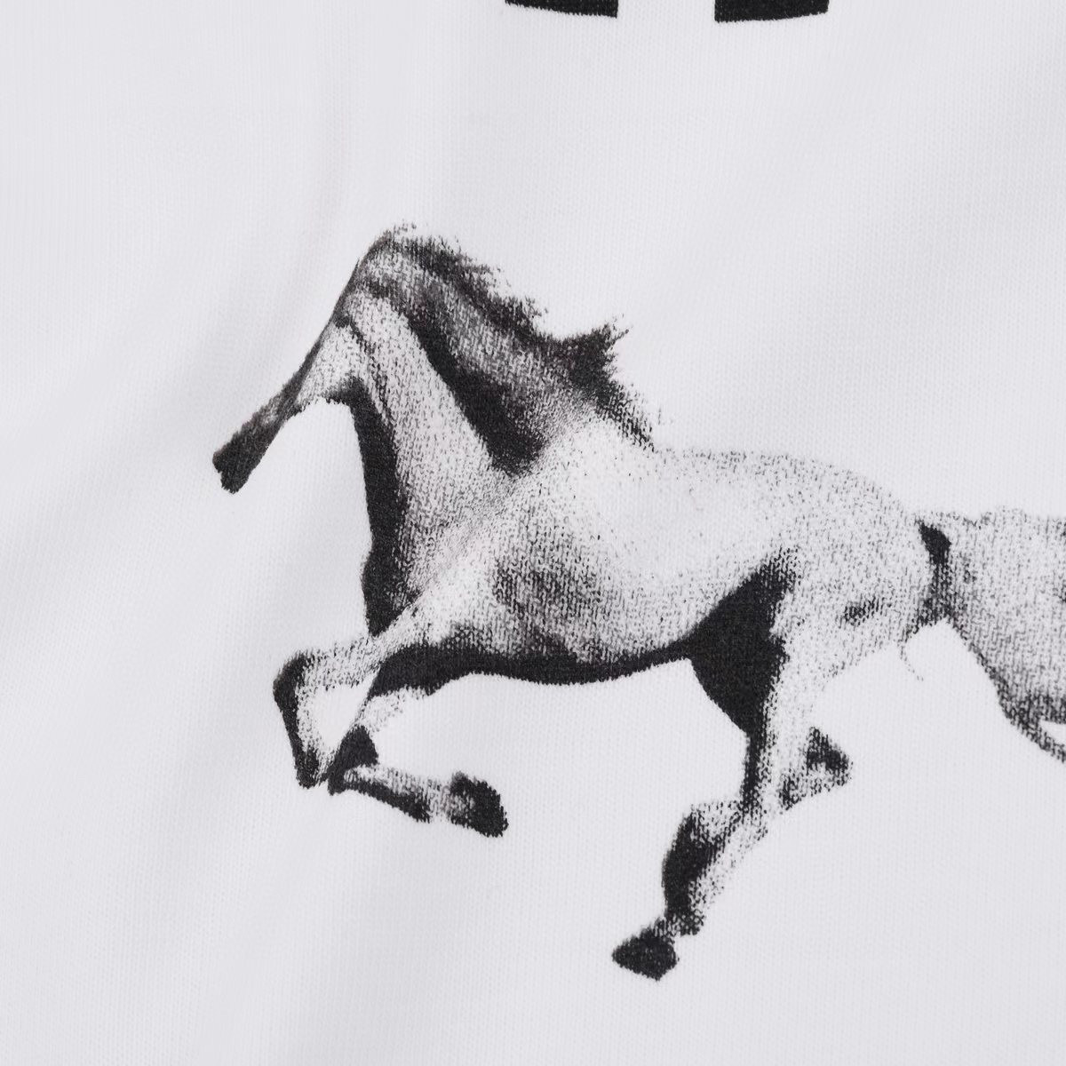 ÁO HERMES PARIS print cotton jersey T-shirt