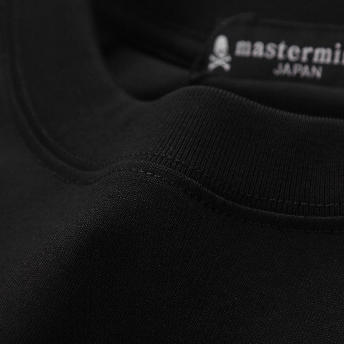 ÁO MASTERMIND JAPAN print cotton jersey T-shirt