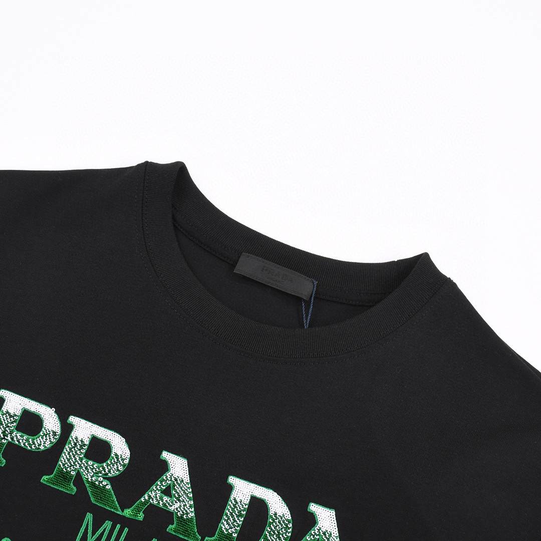 ÁO PRADA T SHIRT BLACK
