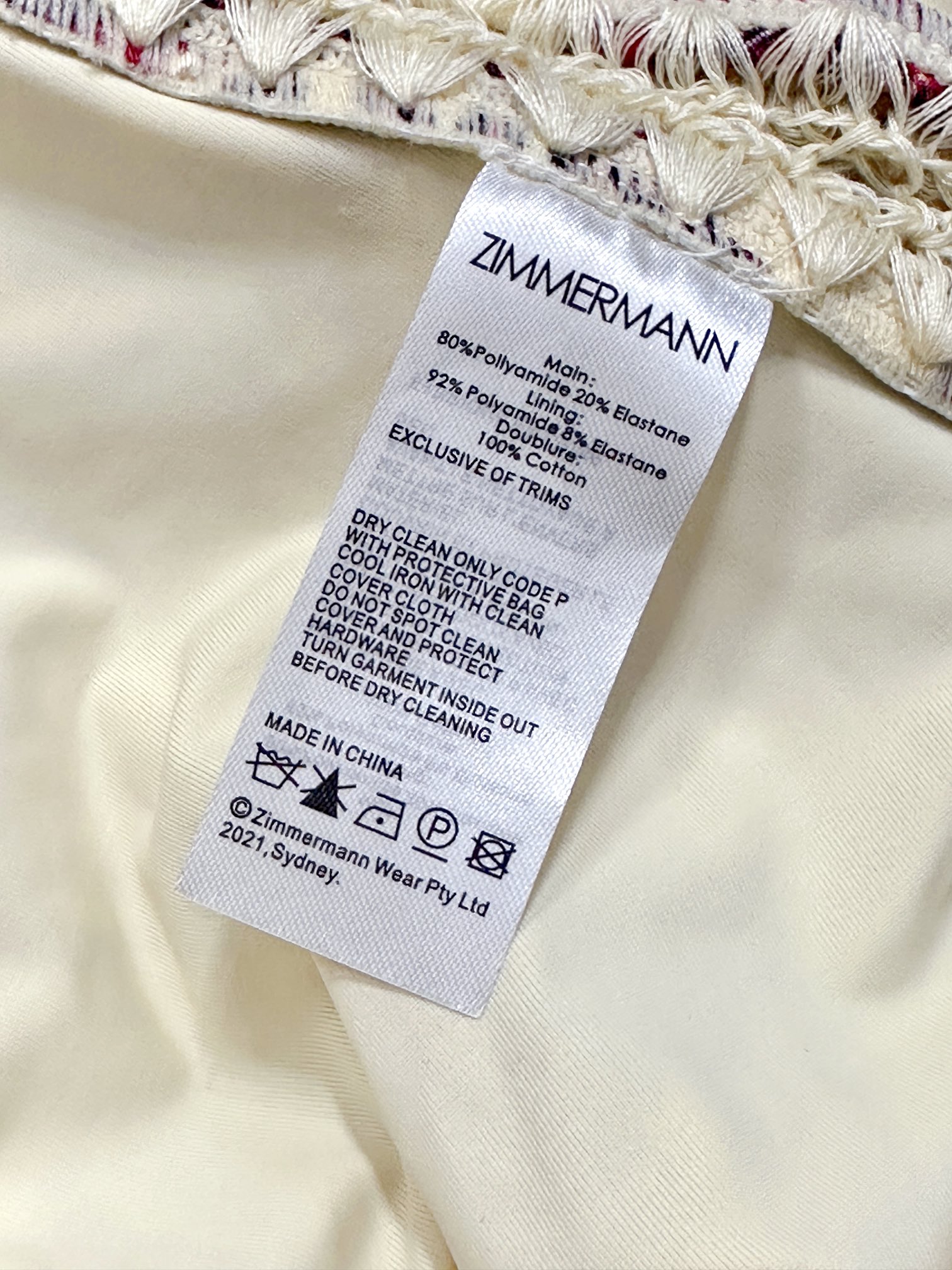 VÁY ZIMMERMANN Flower Bikini Vintage Dress