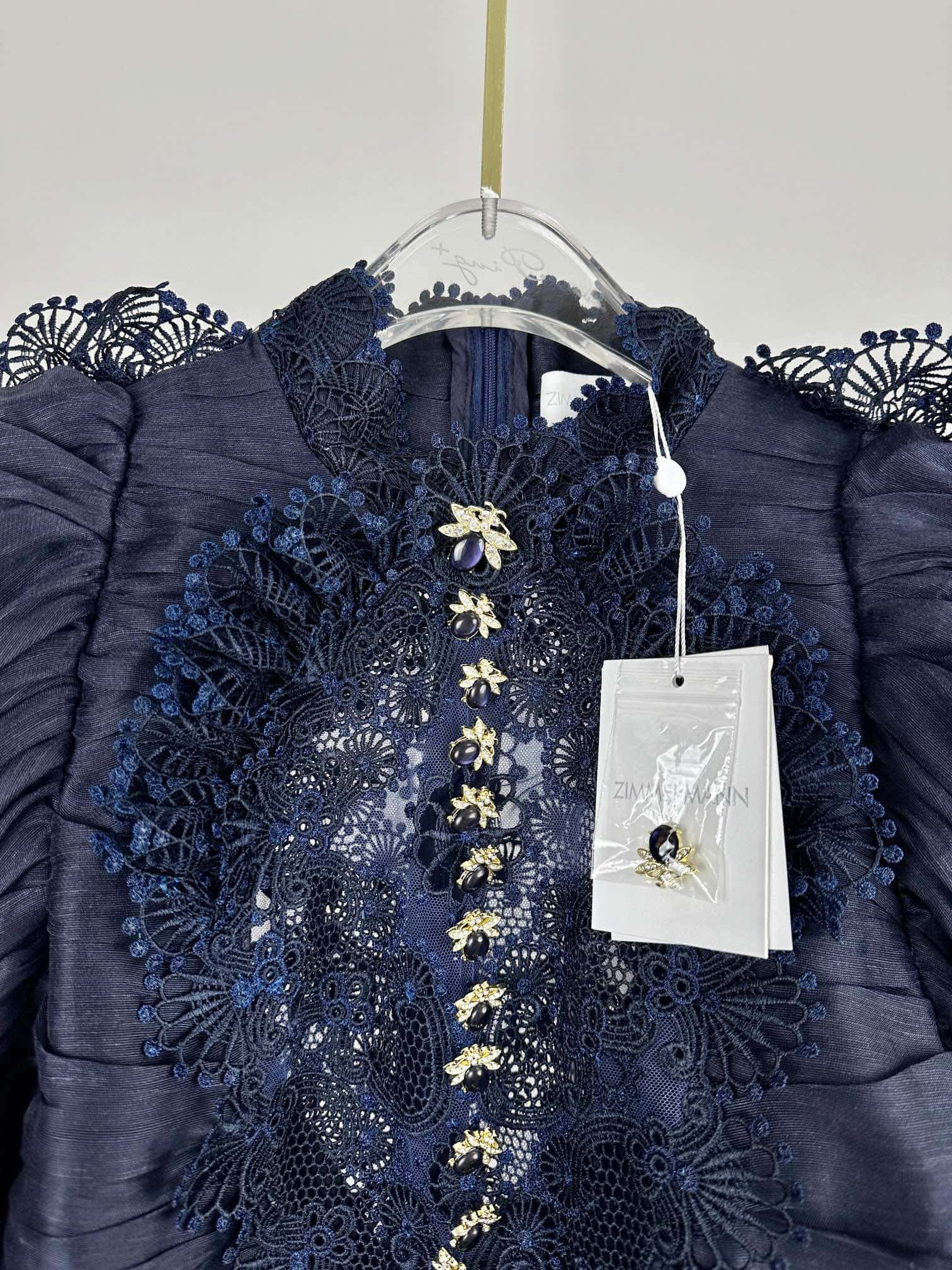 ÁO ZIMMERMANN Tay bồng Vintage Dress