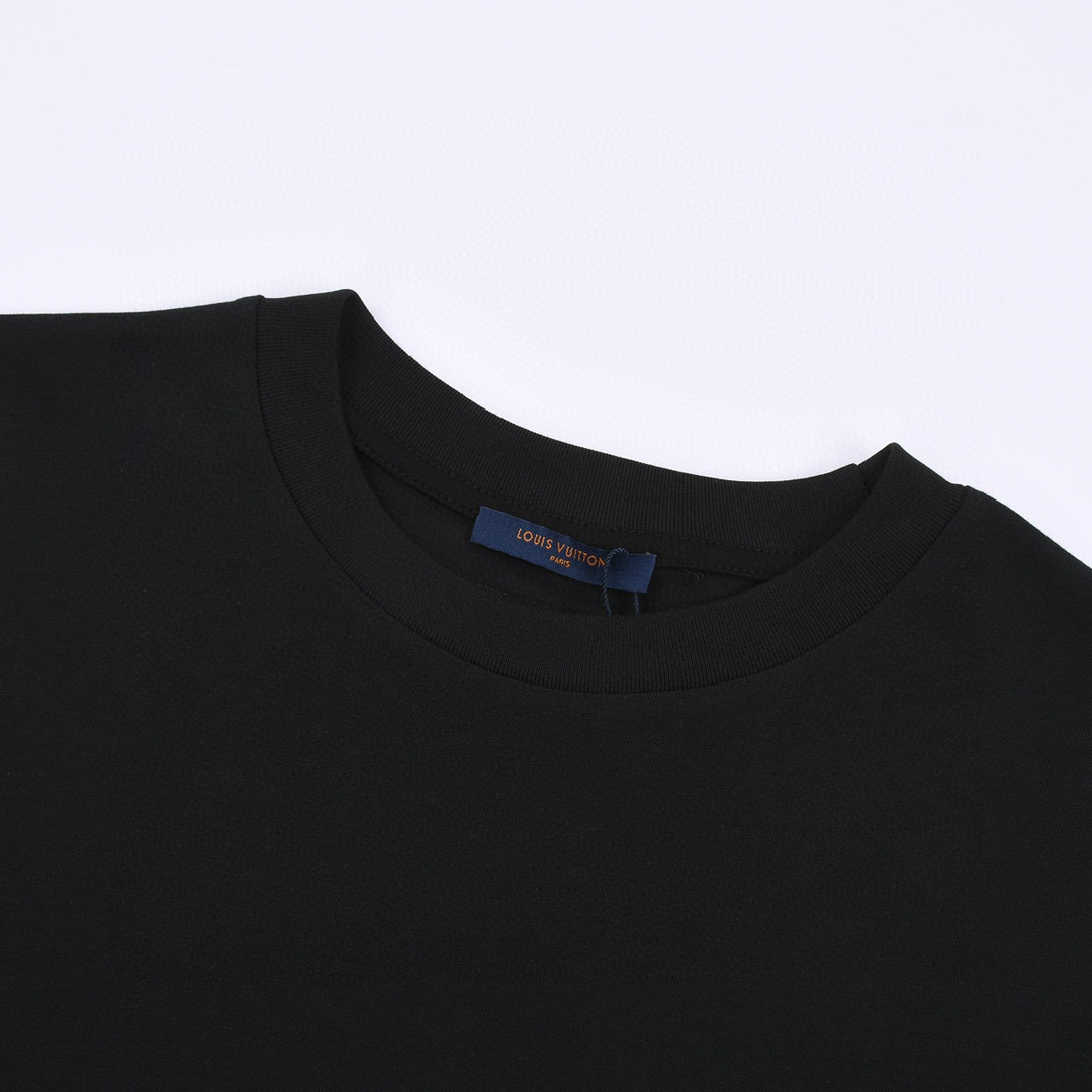 ÁO LOUIS VUITTON print cotton jersey T-shirt