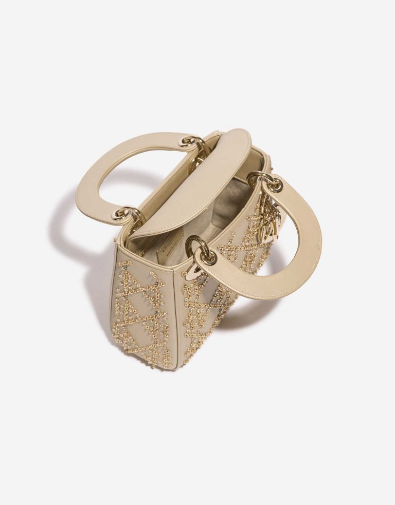 TÚI Dior Lady Mini Calf Light Beige