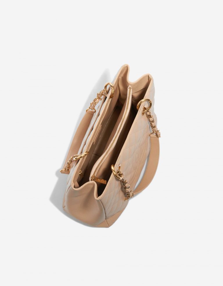 TÚI Chanel Shopping Tote GST Caviar Beige