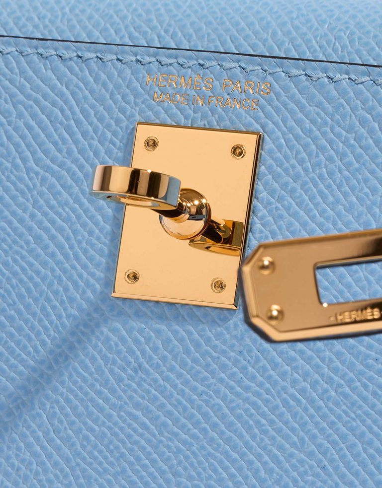 TÚI Hermès Kelly Mini Epsom Blue Celeste